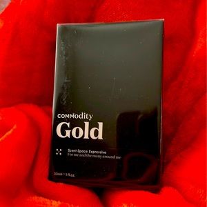 New sealed Commodity Gold perfume